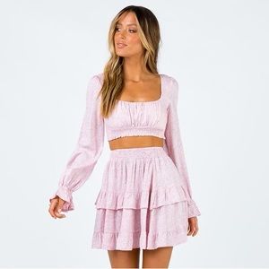 Princess Polly Pink Floral Set